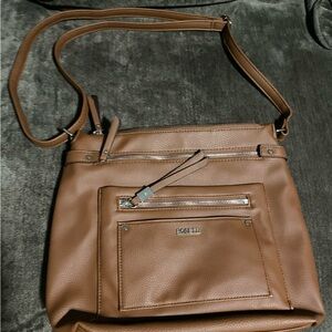 Brown Leather Shoulder Bag